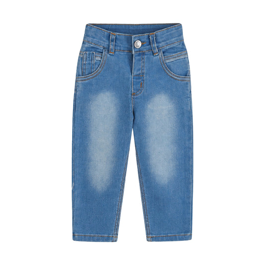 LIGHT WASH DENIM BOY JEANS