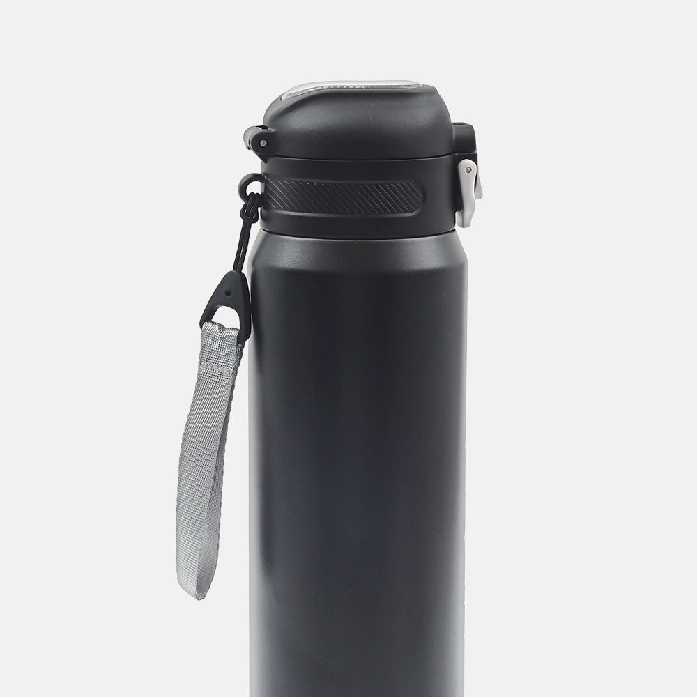 HOMEATIC STEEL WATER BOTTLE 800 ML BLACK