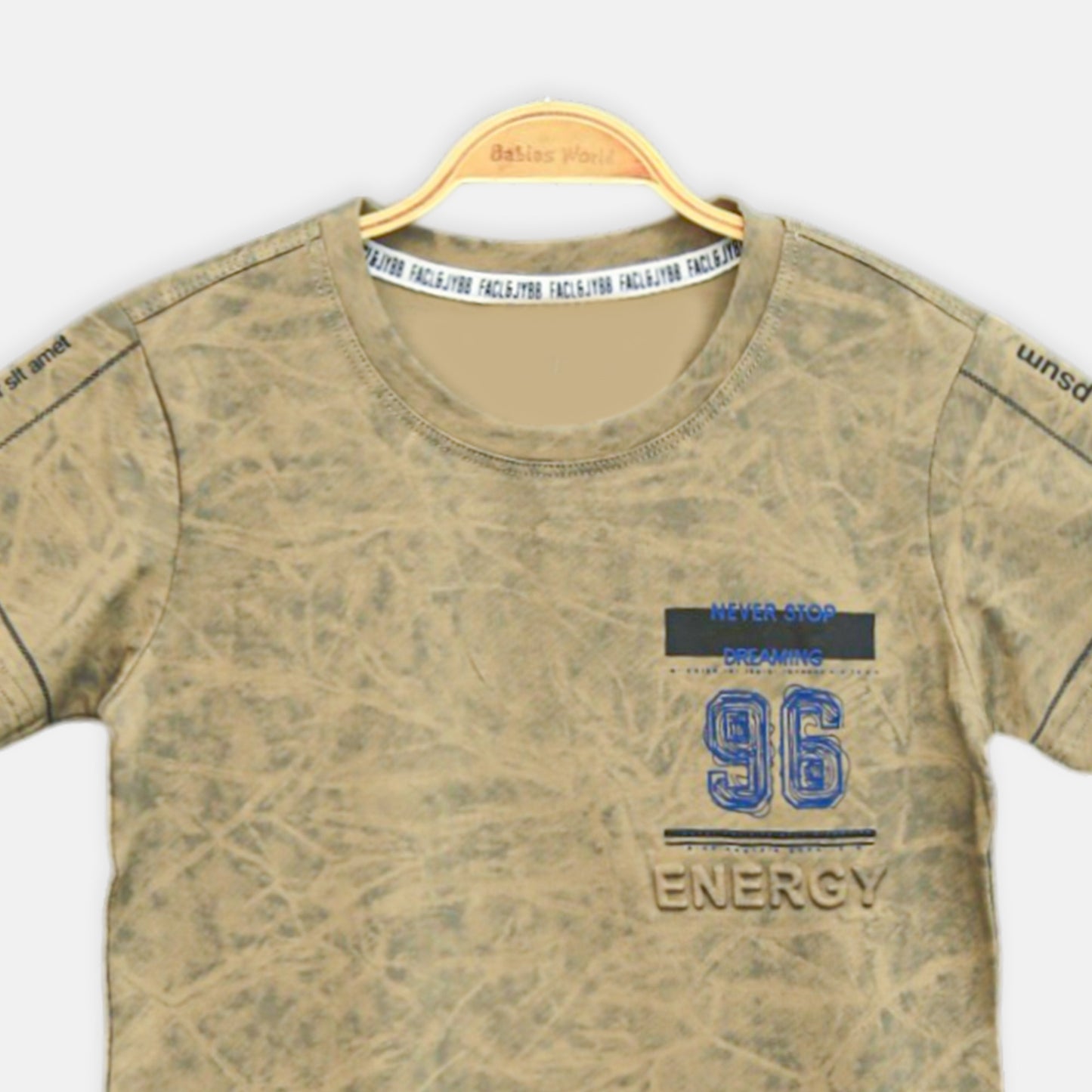 Dusky Brown Energy Tee
