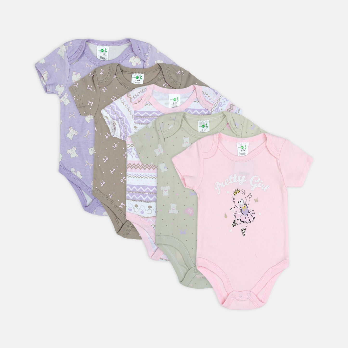 Bear & Ballerina 5-Piece Set