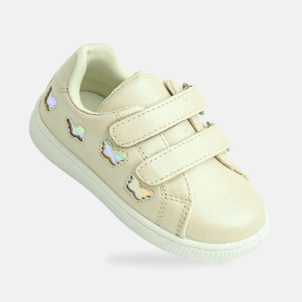 Girl Canvas Butterfly Sneakers