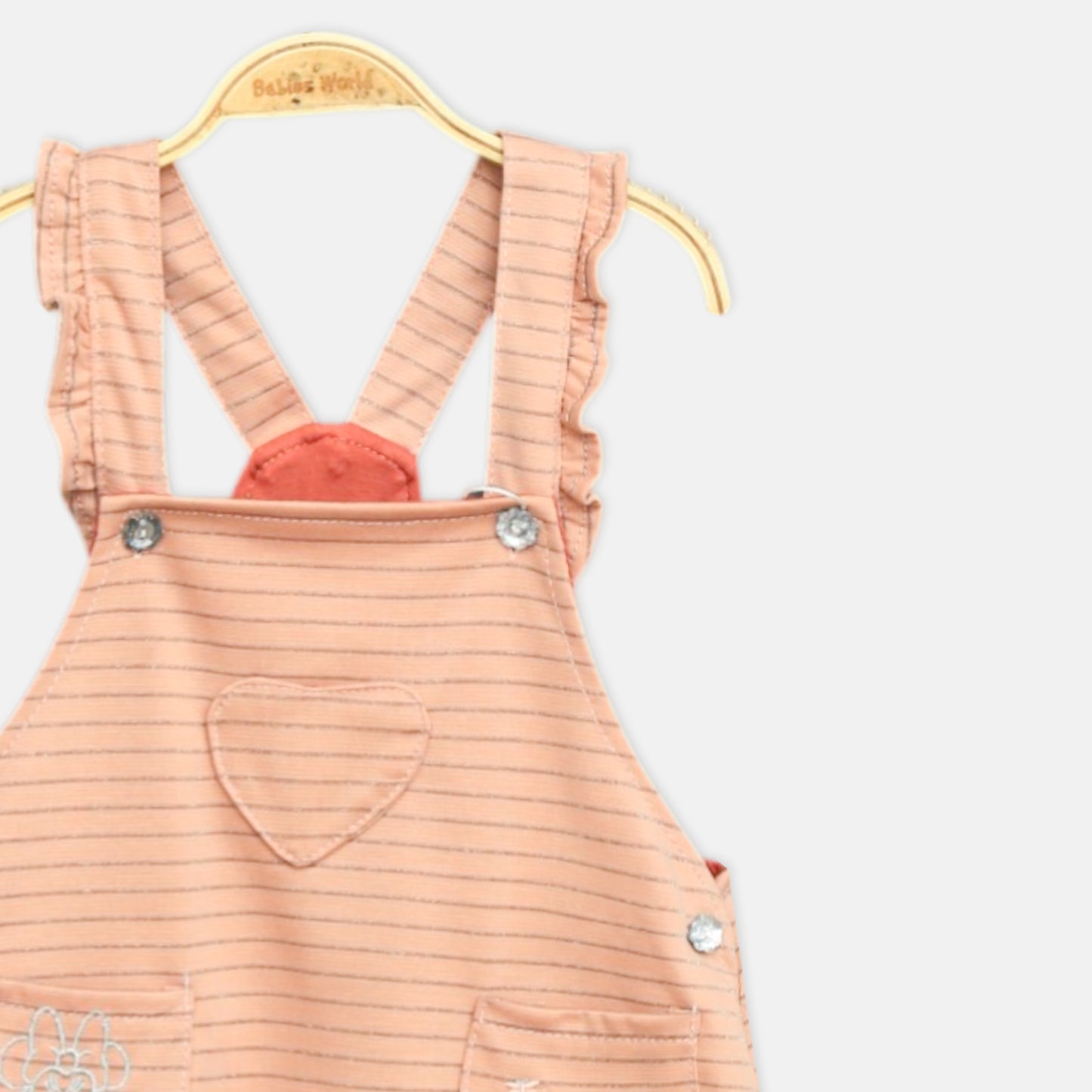 Classic Pleated Jumper Orange