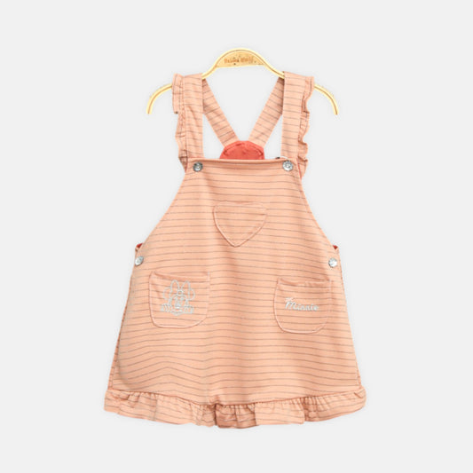 Classic Pleated Jumper Orange