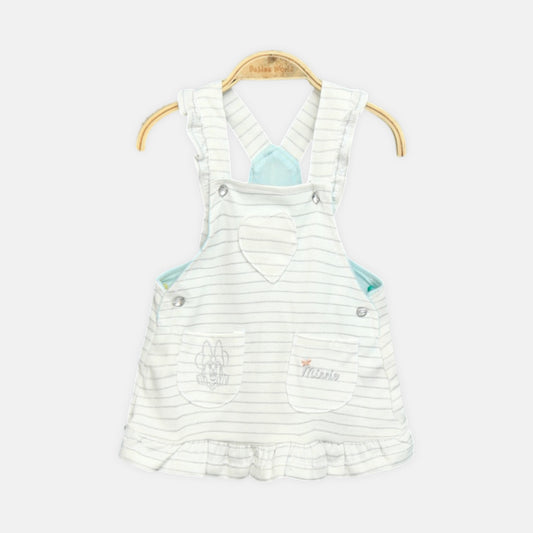 Classic Pleated Jumper White