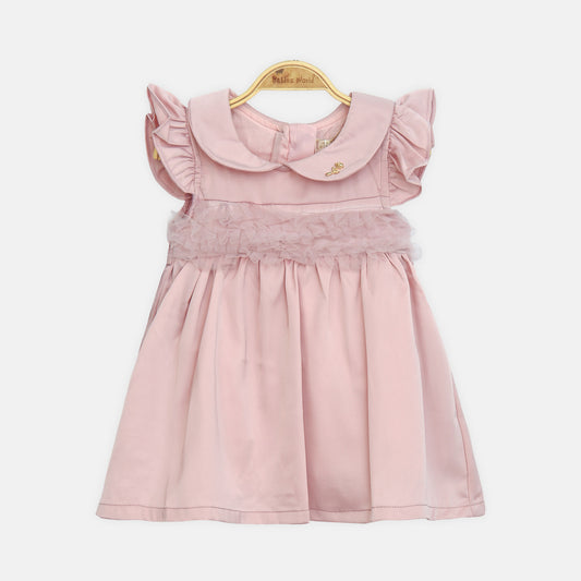 Pink Peter Pan Collar Dress