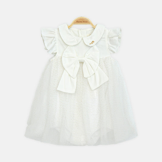 White Tulle Dress