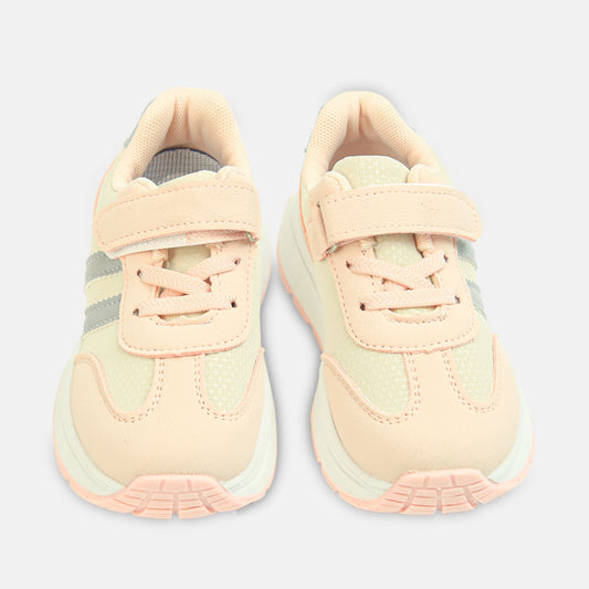 Girls Light Pink Casual Joggers