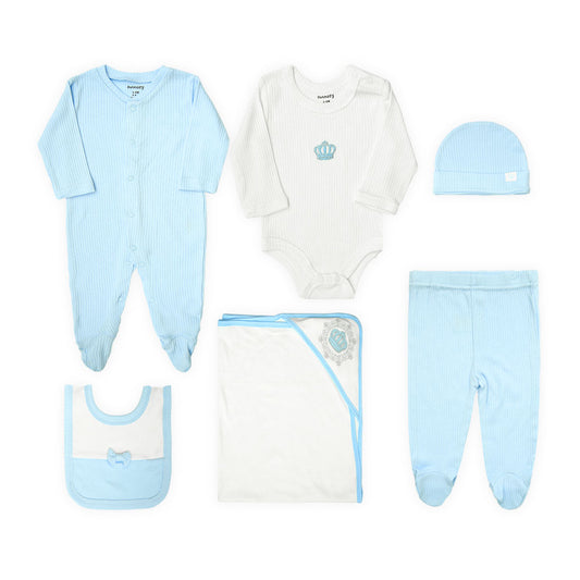 Boy Gift Set Little Prince Crown 6-Piece