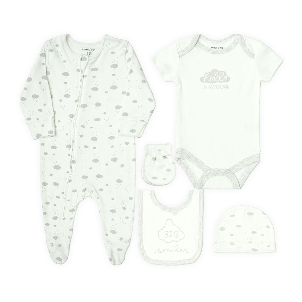 Boy Gift Set Silver Cloud 5-Piece