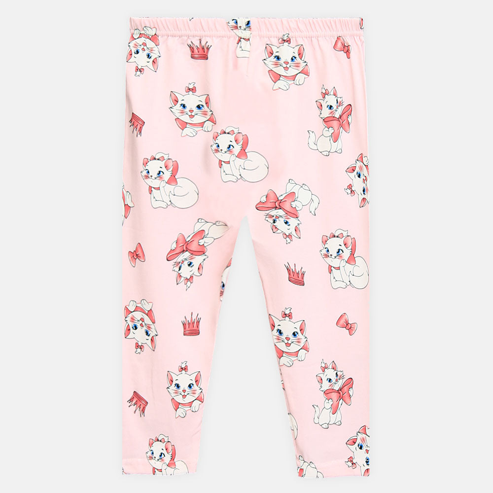 Girl Kitty Green Nightsuit