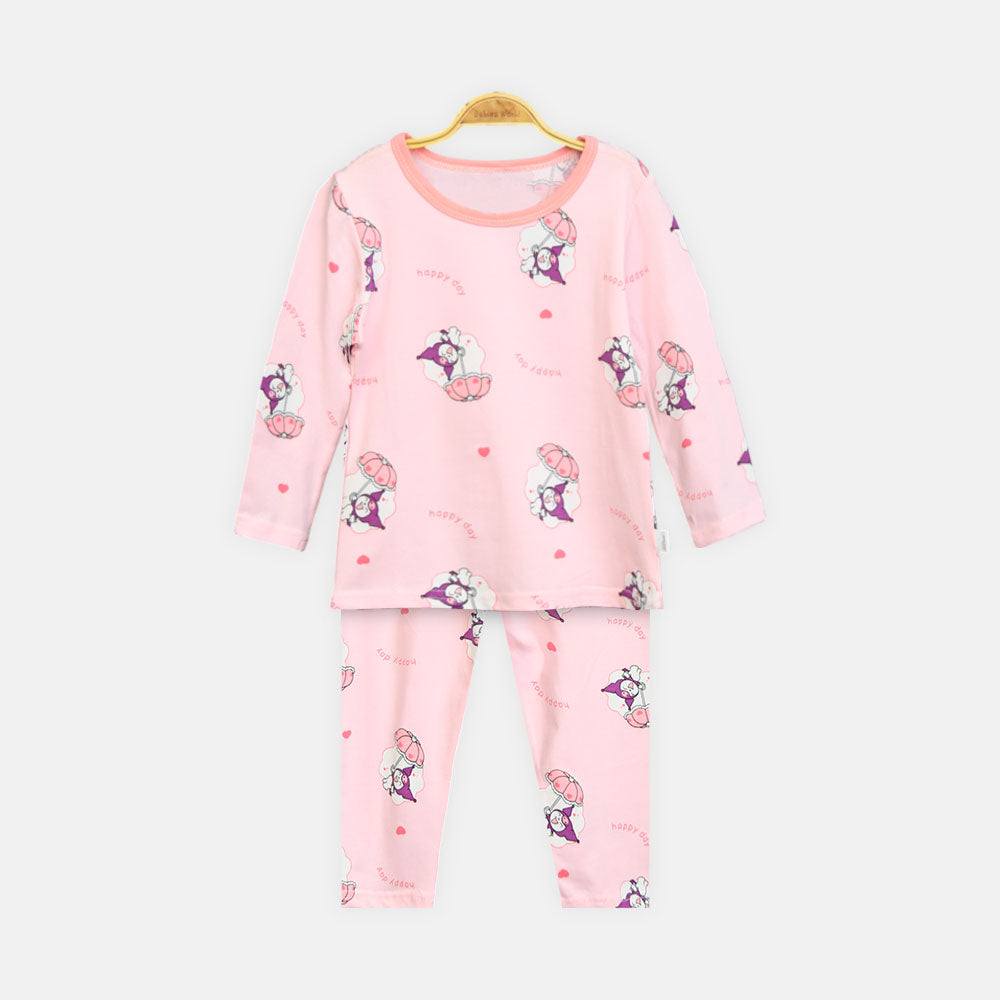 Girls' Pink Minnie Mouse Nightsuit