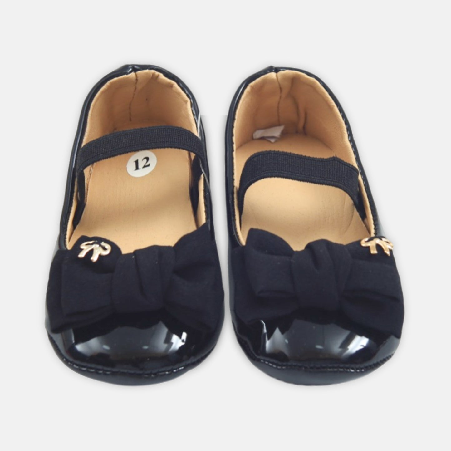 Black Jeweled Bow Pre-Walker