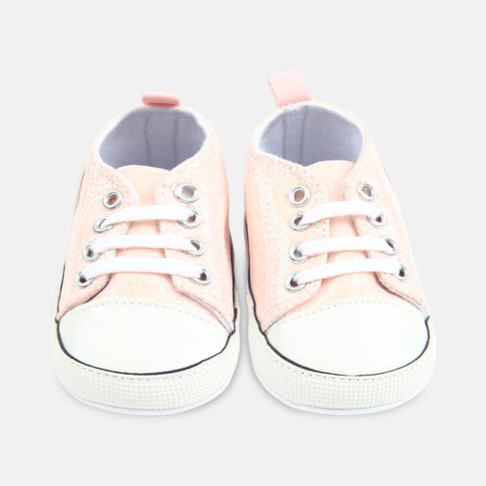 Pink Glitter Sneakers