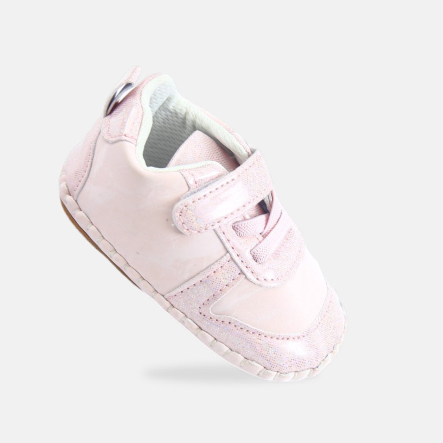 Girl Pink Glitter Star Sneaker