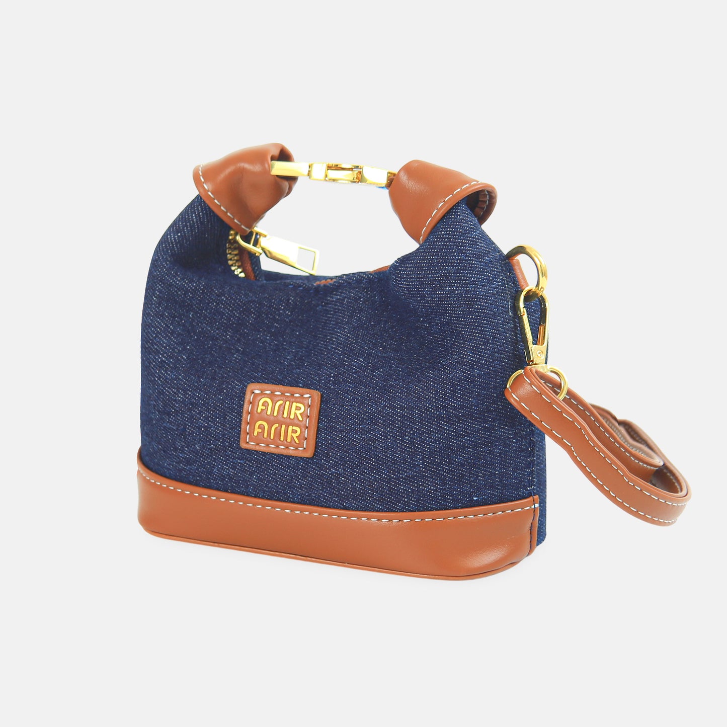 Denim Dual-Tone Bucket