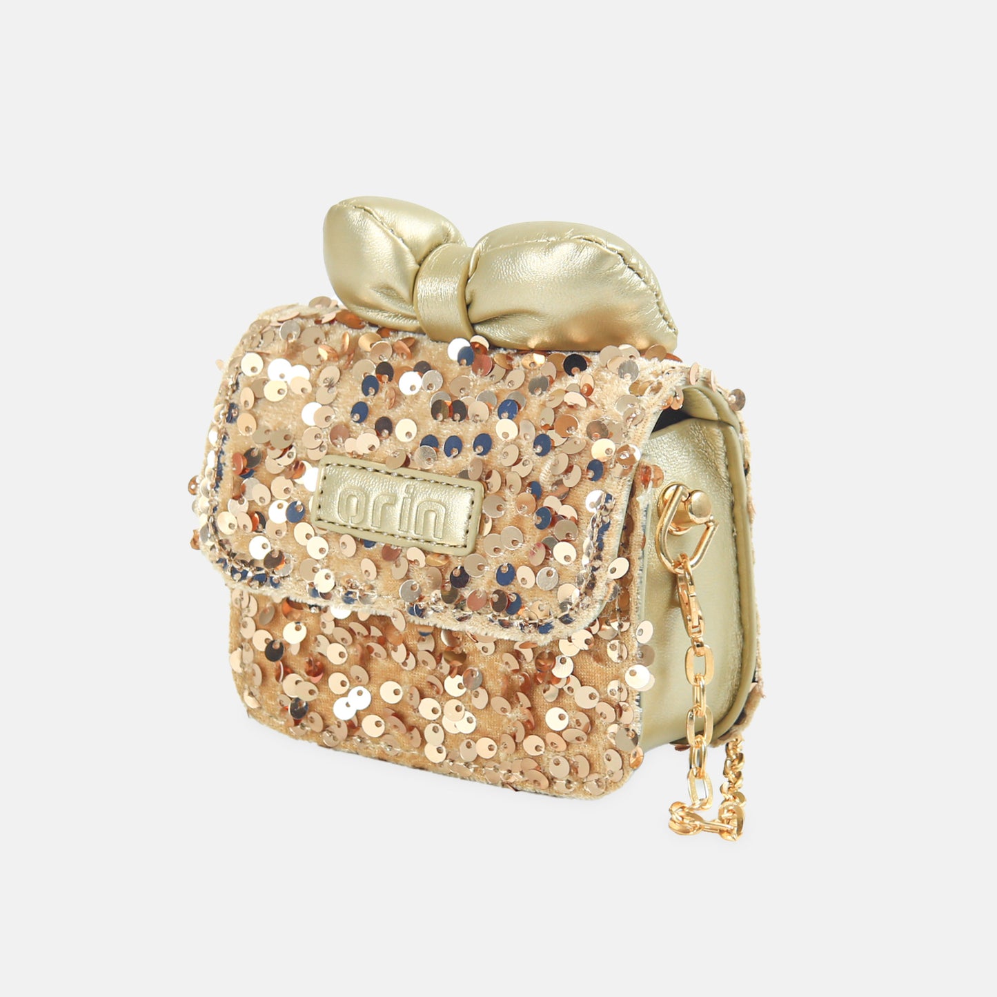 Gold Sequin Mini Bag