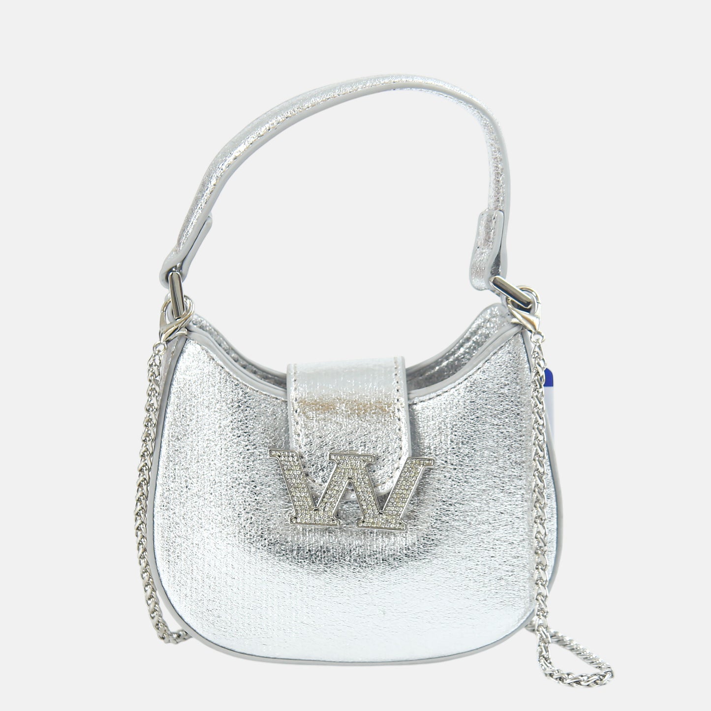 Silver Glitter Shoulder Bag
