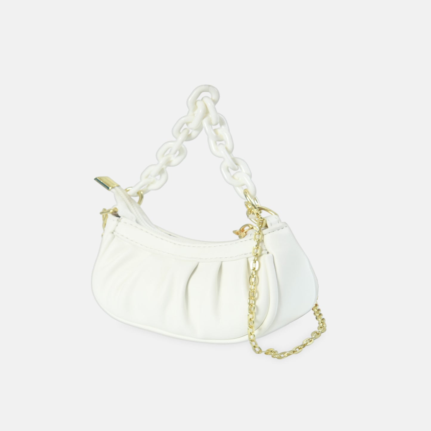 Ruched Cloud Purse