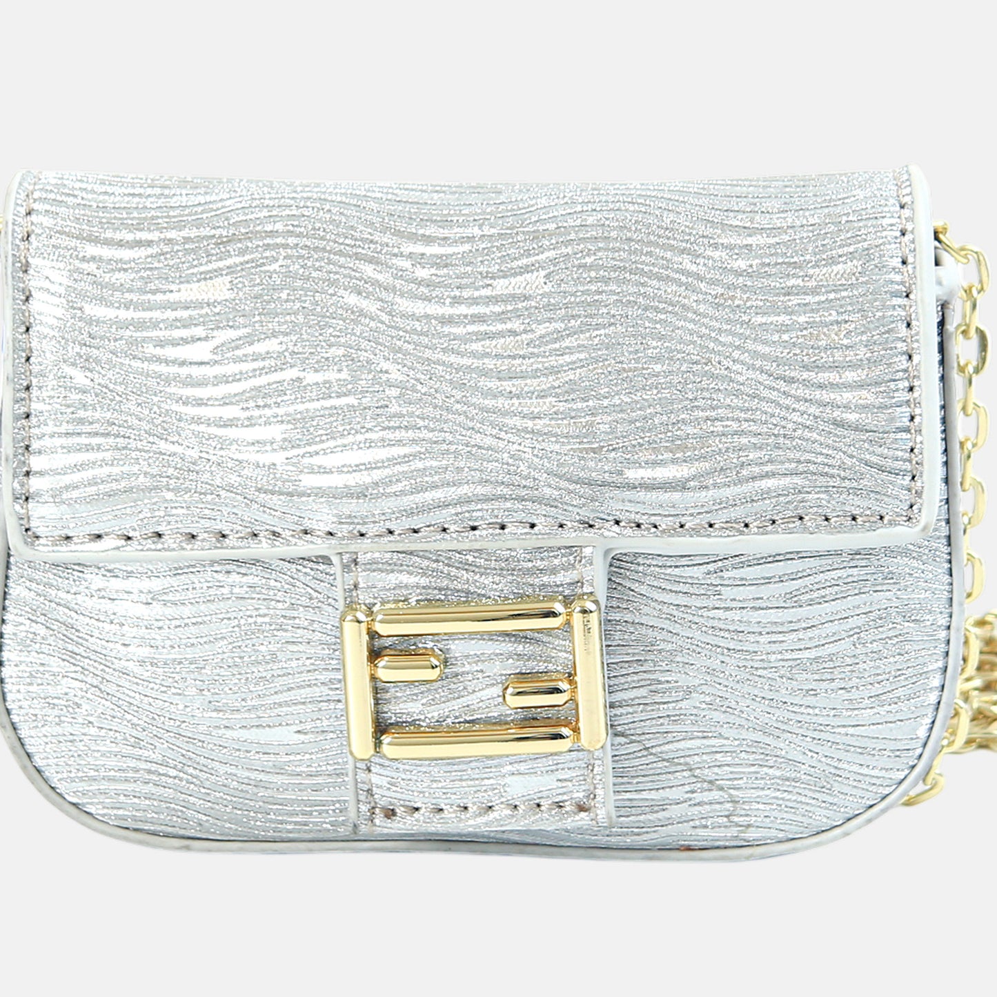 Metallic Silver Envelope