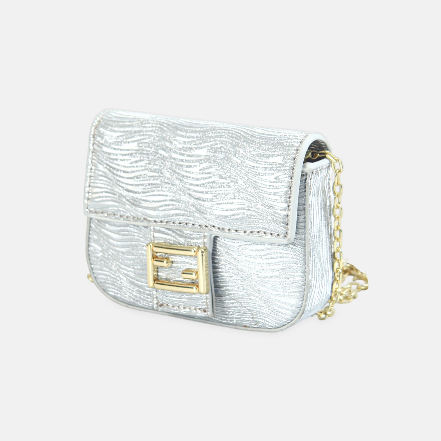 Metallic Silver Envelope