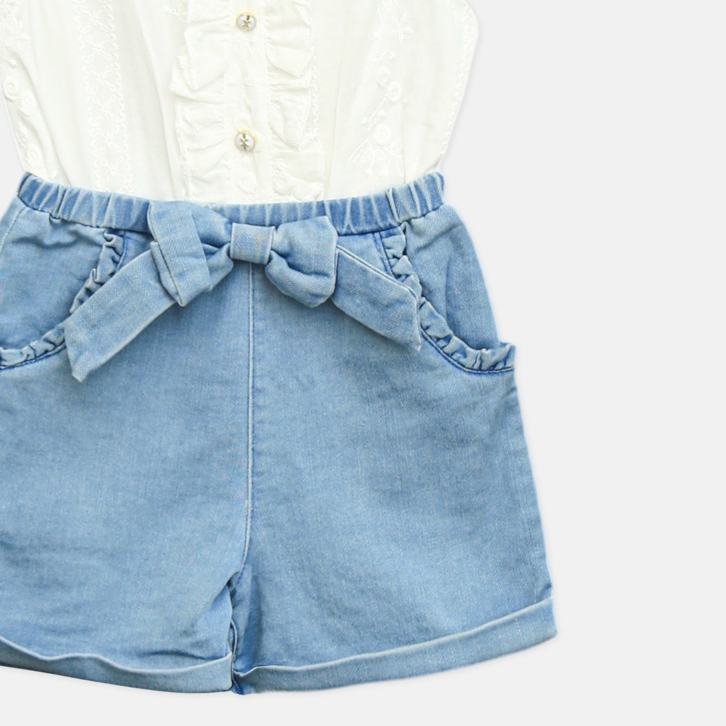 Denim Chic Romper
