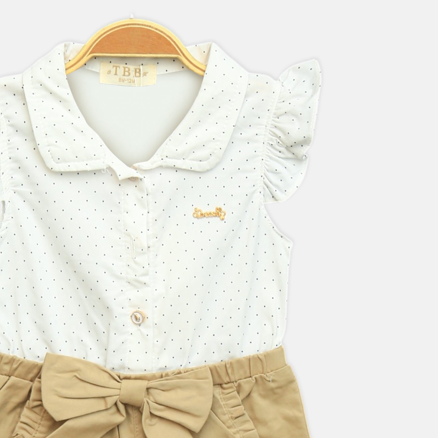 Cocoa Dot Romper