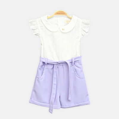 Lavender Love Romper