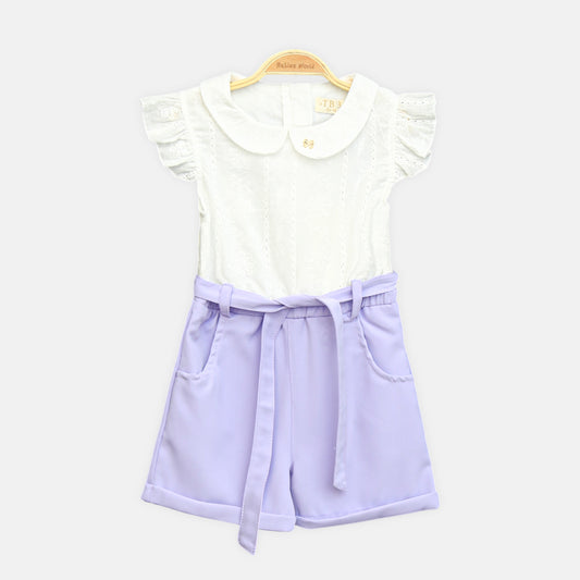 Lavender Love Romper