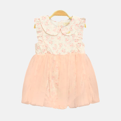 Peach Pixie Romper