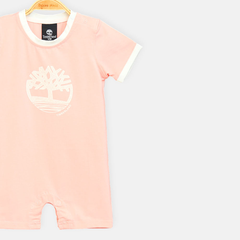 Pastel Pink Girl Romper