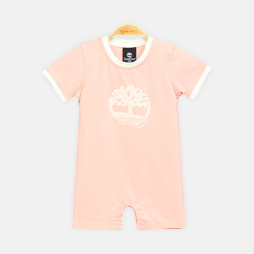 Pastel Pink Girl Romper