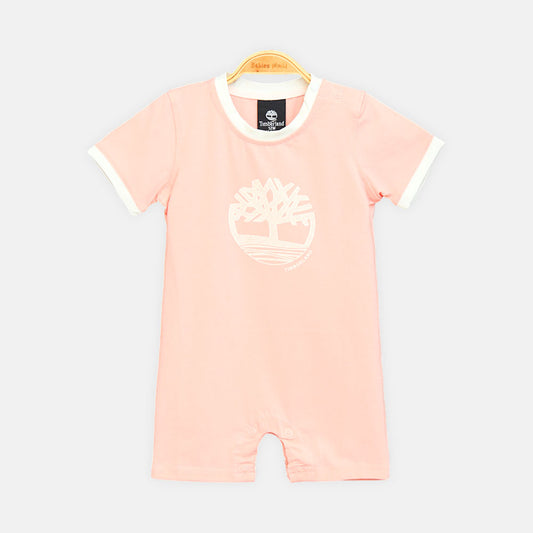 Pastel Pink Girl Romper