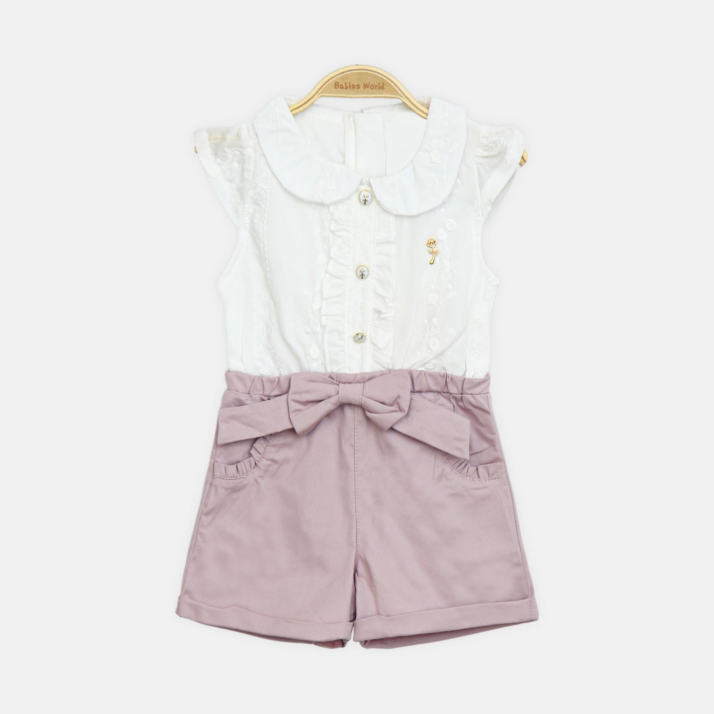 Lavender Bloom Romper