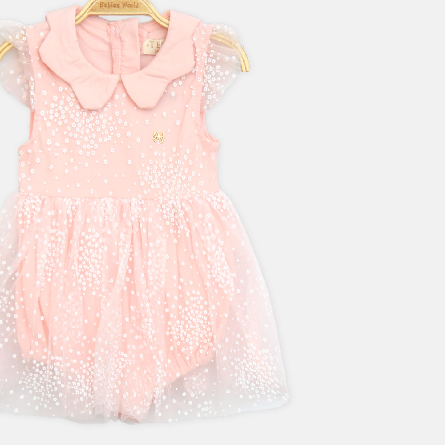 Peach Blossom Tutu Romper