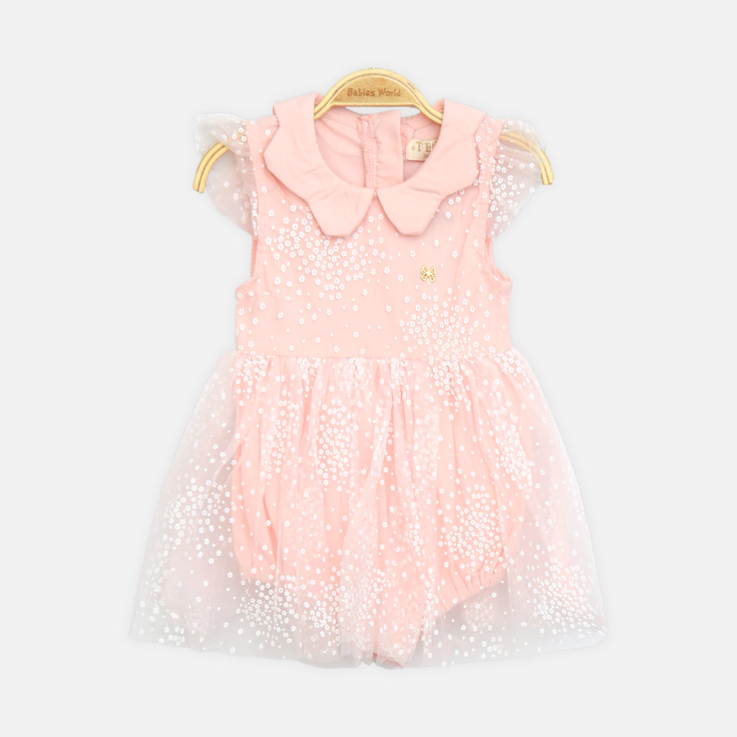 Peach Blossom Tutu Romper