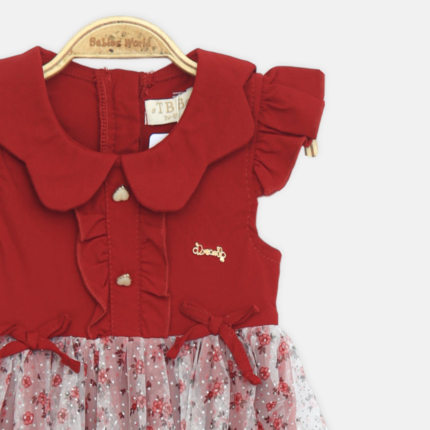 Peach Blossom Tutu Romper