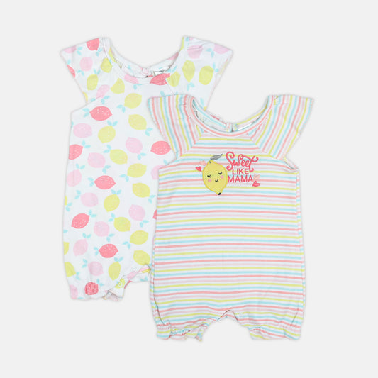 Lemon 2-Piece Romper Set