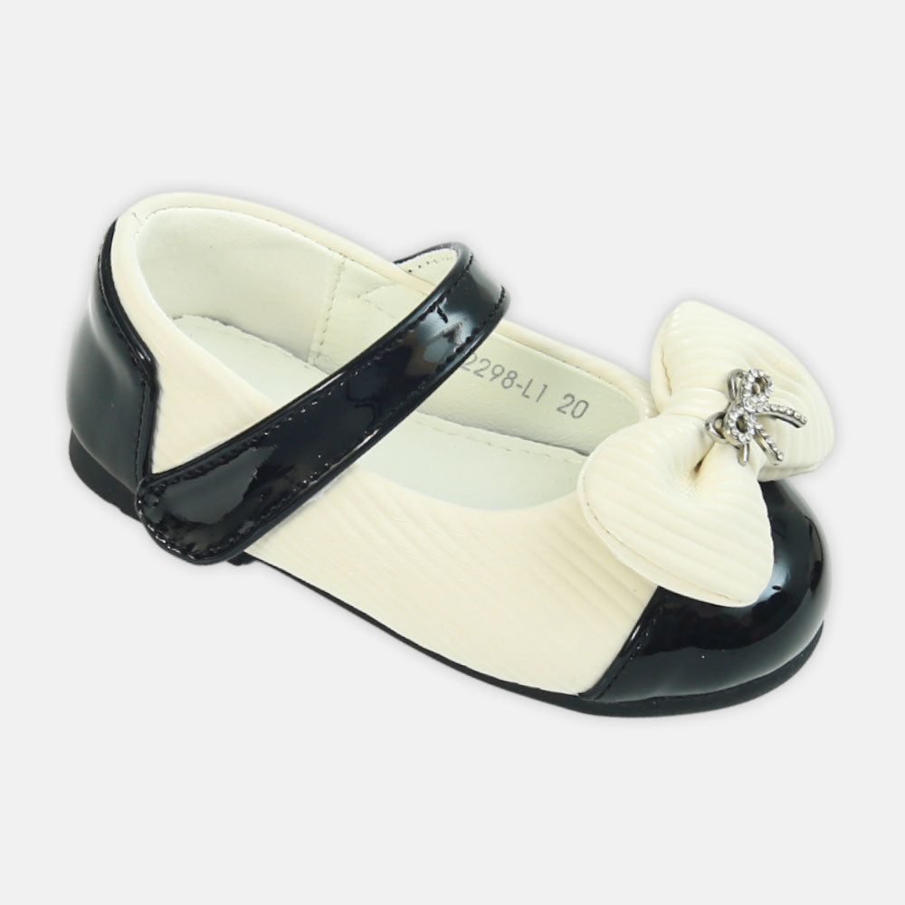 Girl Shoes Dramatic Bow Party