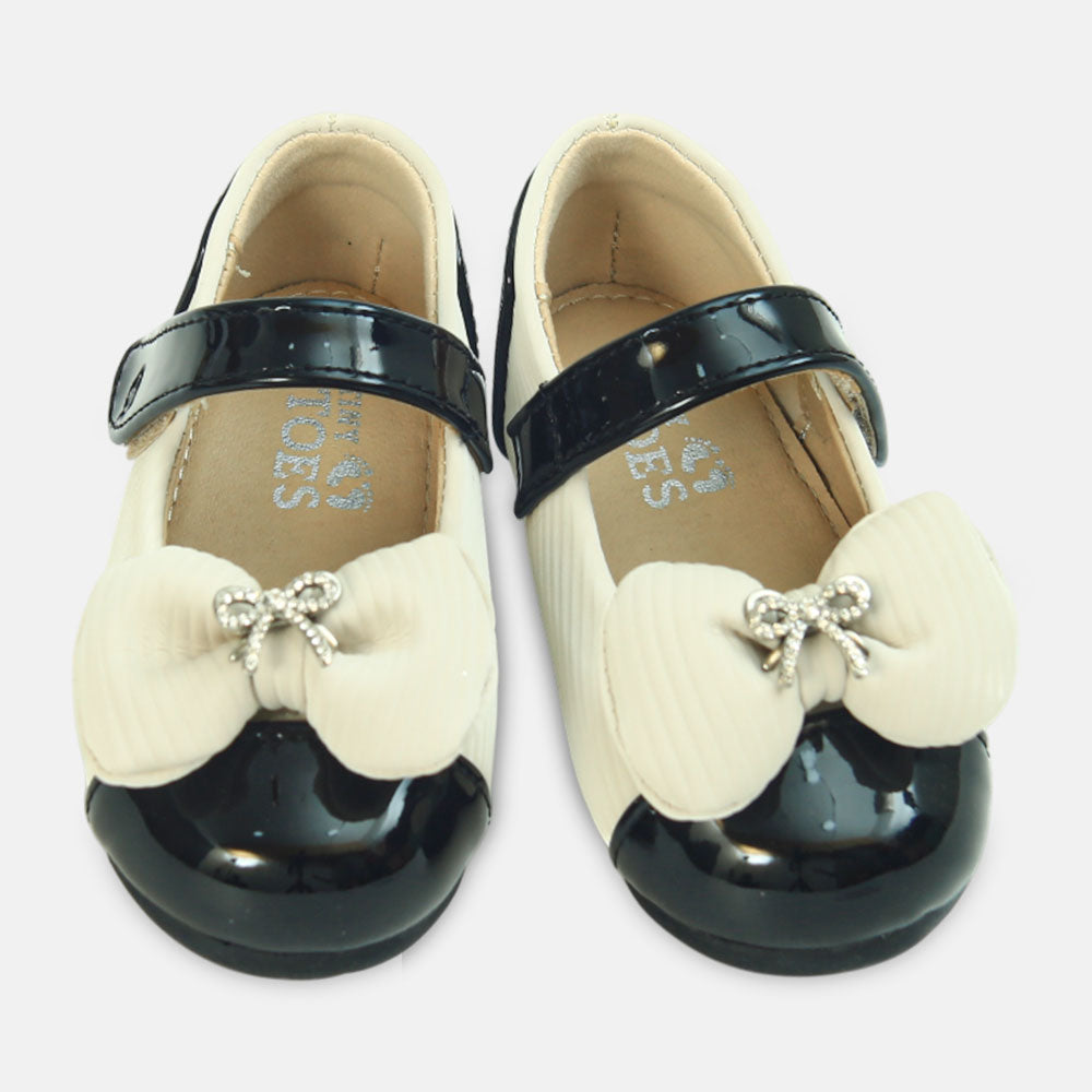 Girl Shoes Dramatic Bow Party