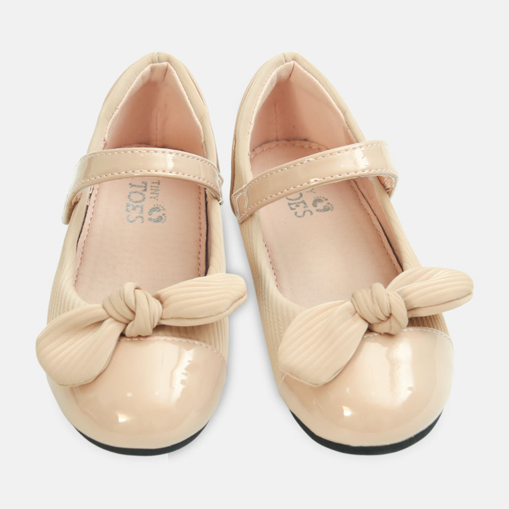 Girl Shoes Dramatic Bow Party Pink