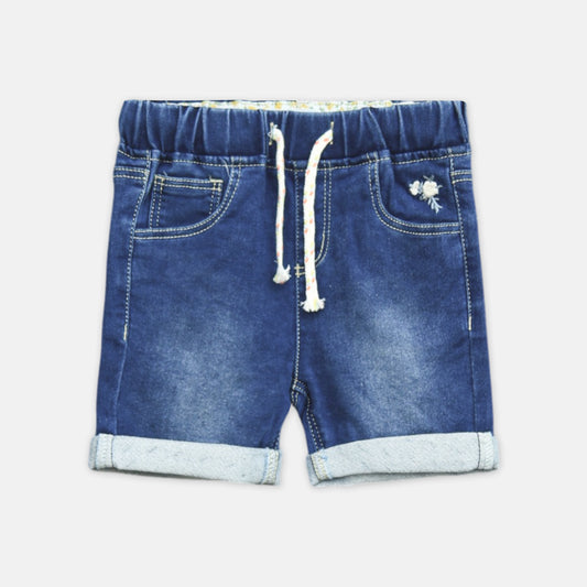 Slate Blue Chino Shorts