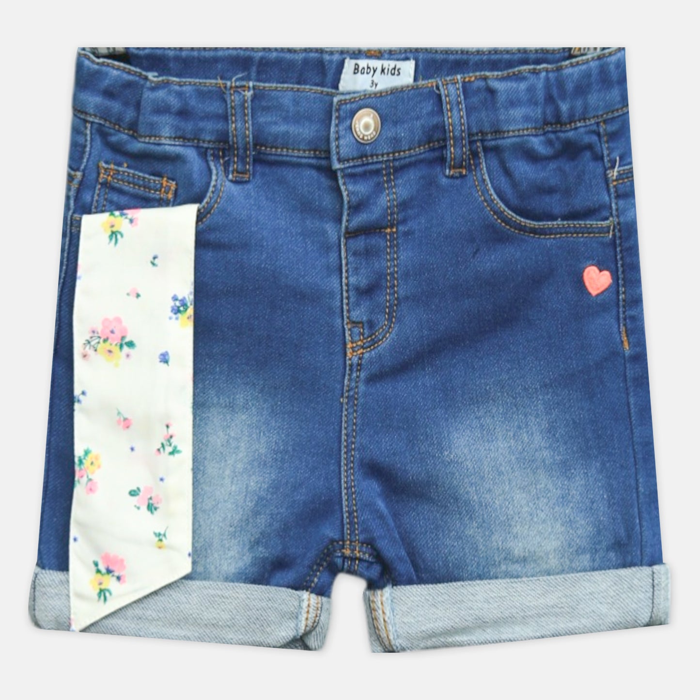 Girls' Denim Shorts Light