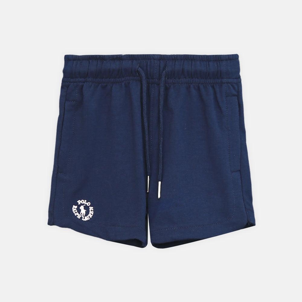 Girls Cozy Navy Shorts