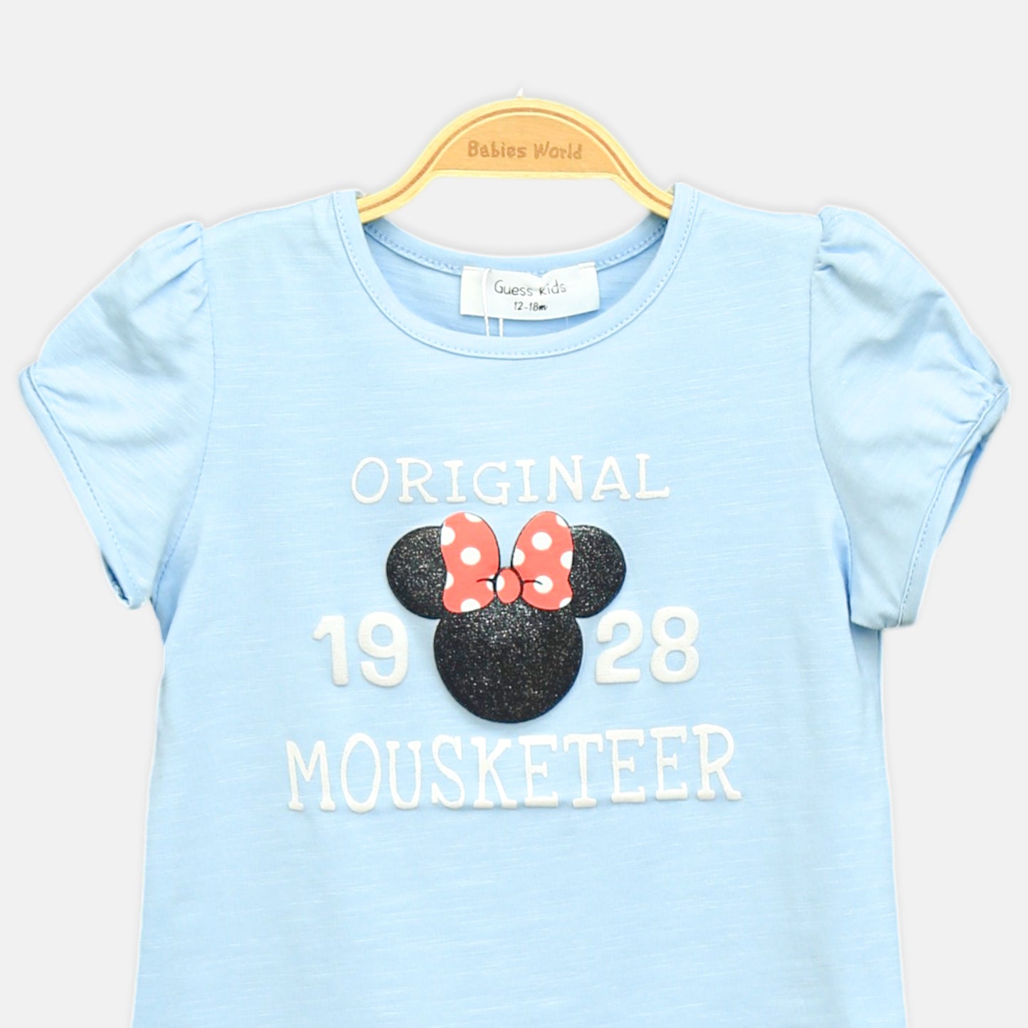 Blue Mousketeer Tee
