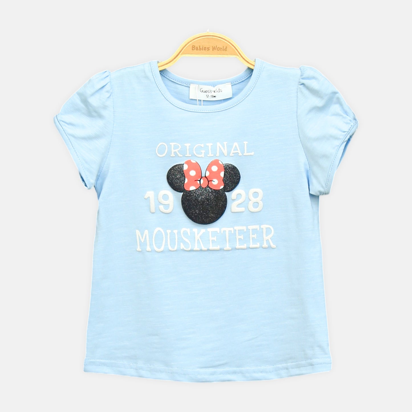 Blue Mousketeer Tee