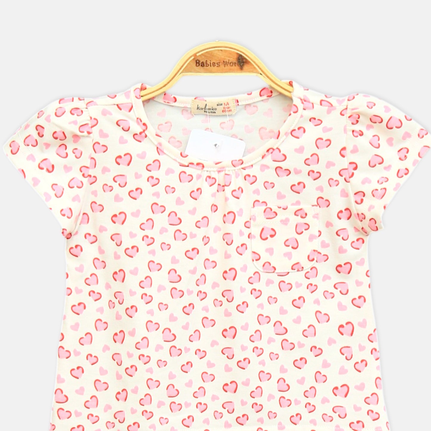 Red Heart Pocket Tee
