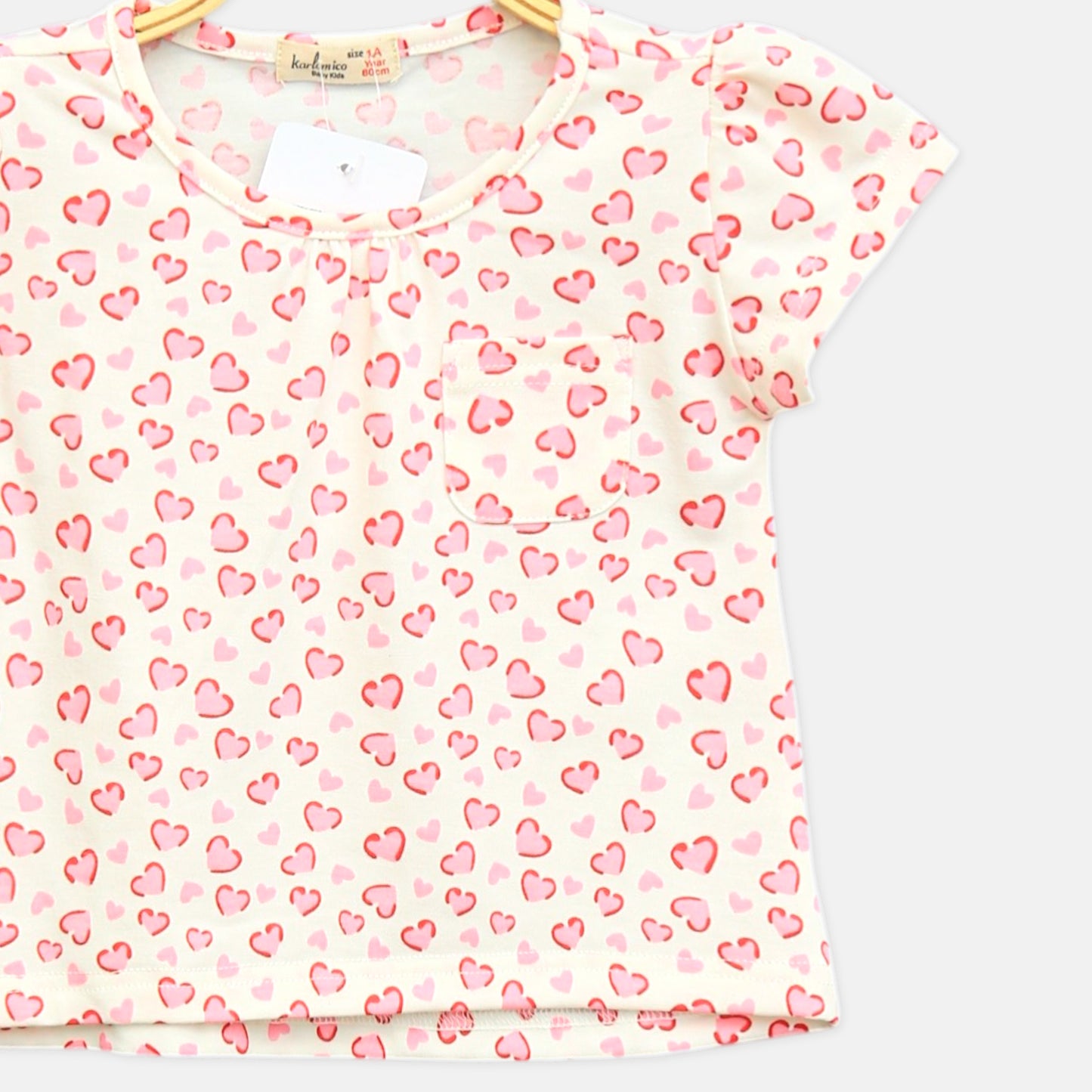 Red Heart Pocket Tee