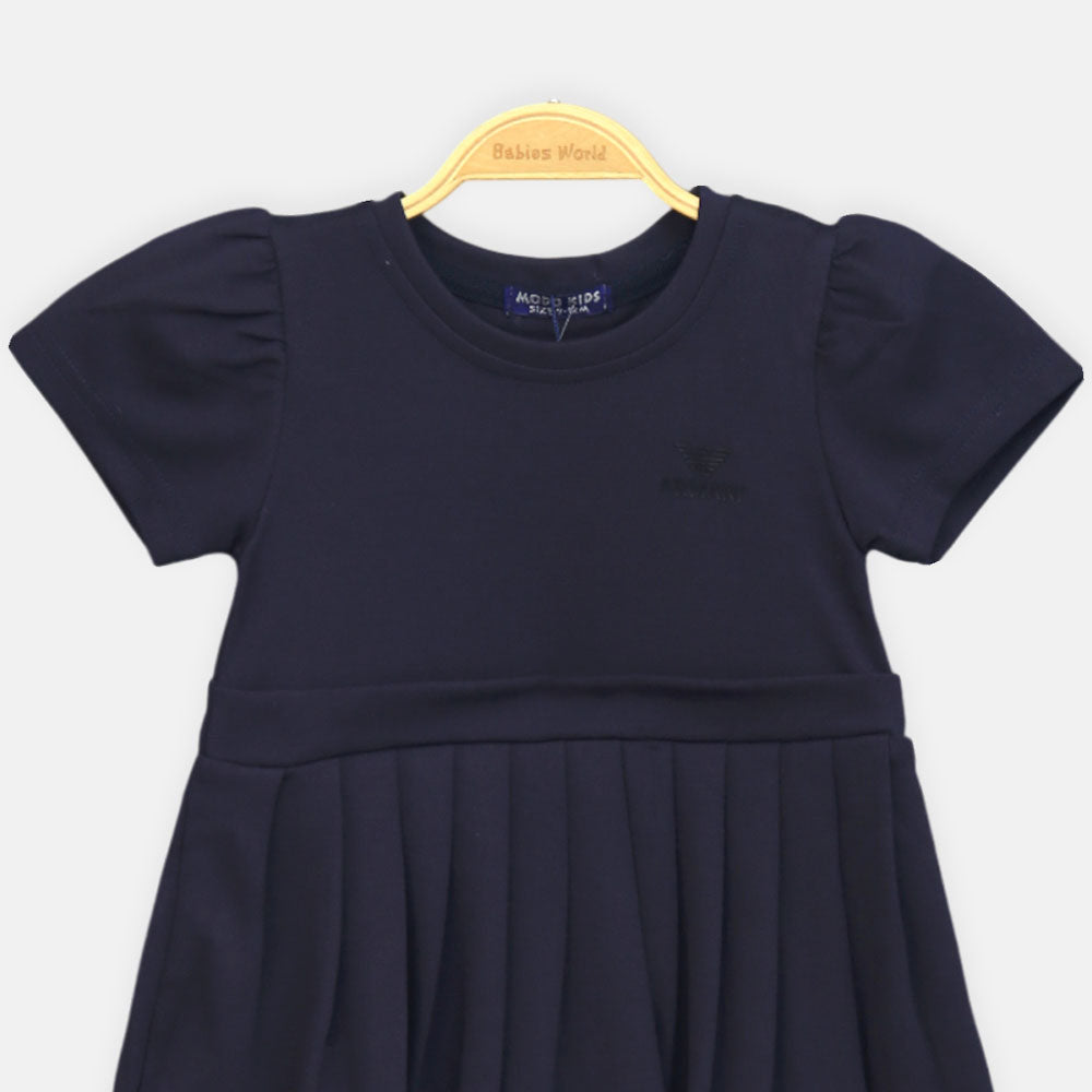 Girl Armani Navy Blue Top