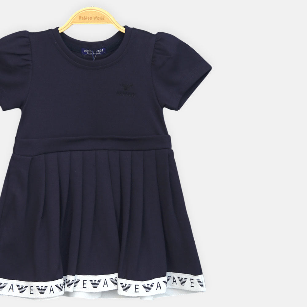 Girl Armani Navy Blue Top