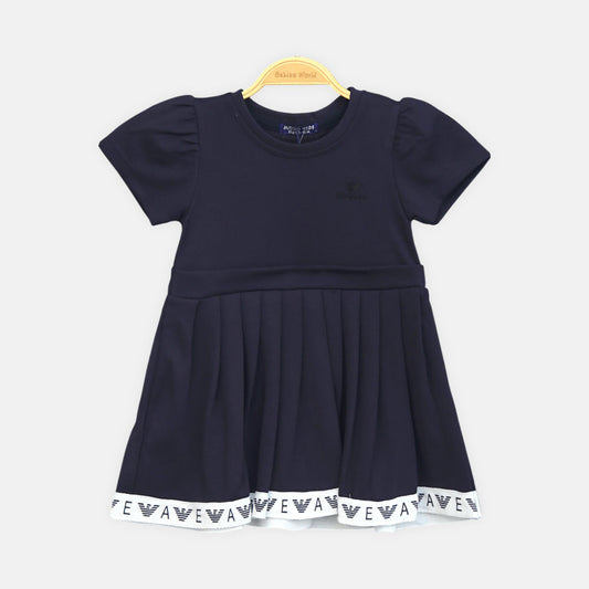 Girl Armani Navy Blue Top